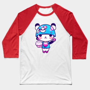 A CUTE KAWAI Panda Baseball T-Shirt